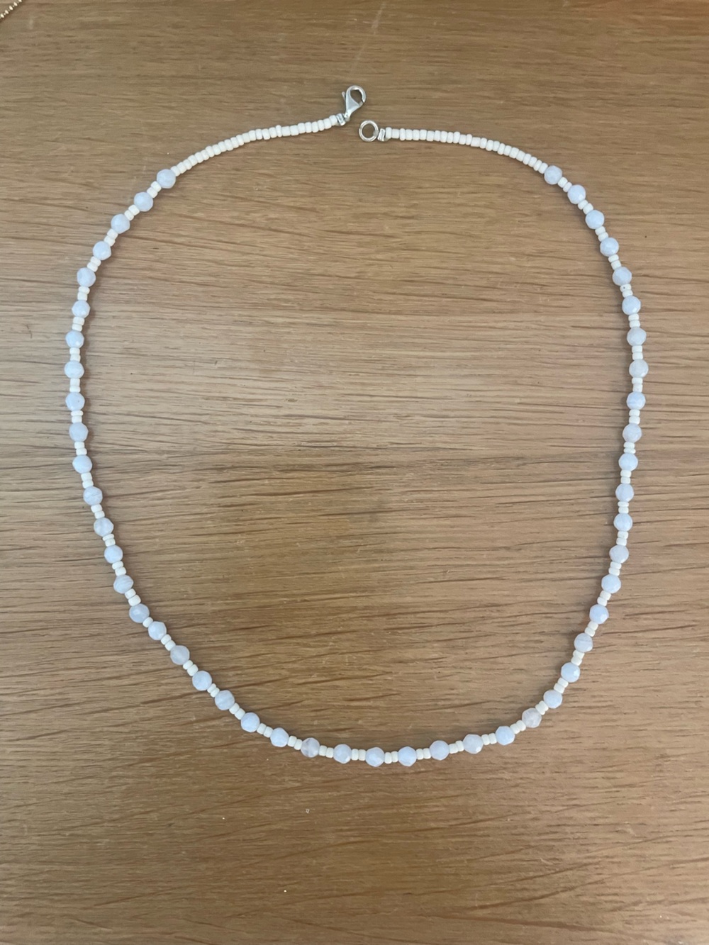 Opalite stone necklace Les Mignot